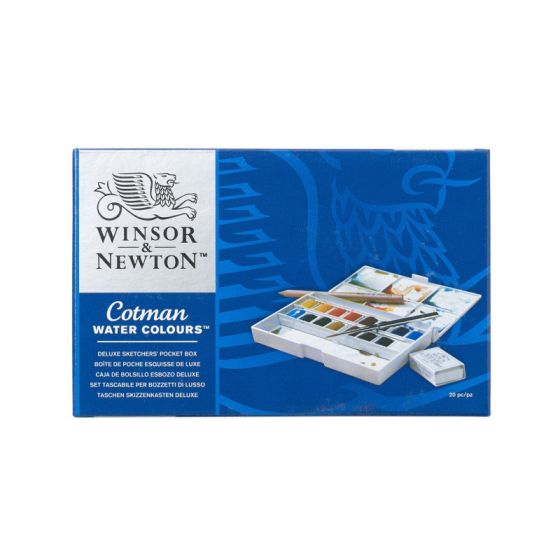 Winsor & Newton set de Poche complet Aquarelle Cotman Sketcher Deluxe