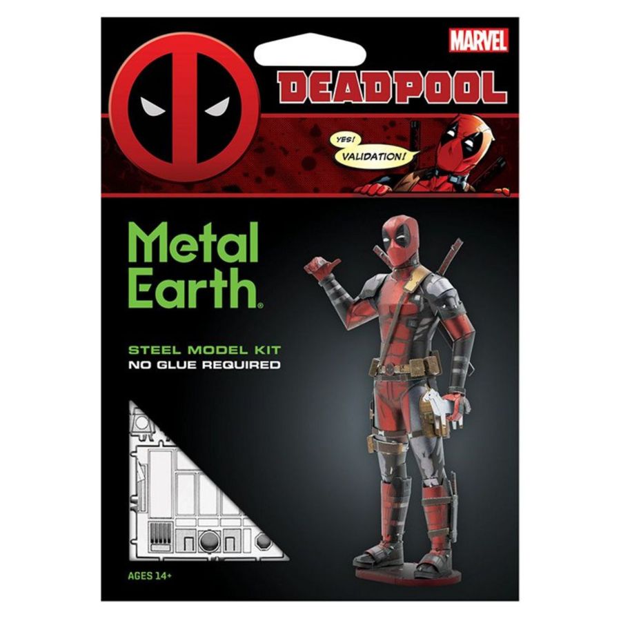 METALEARTH MARVEL DEADPOOL IM#10489 METALEARTH MARVEL DEADPOOL IM#10489
