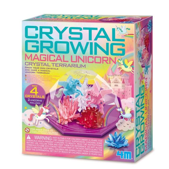 4M SCIENCE IN ACTION CRYSTAL GROWING - LICORNE TERRARIUM DE CRISTAL IM#10581