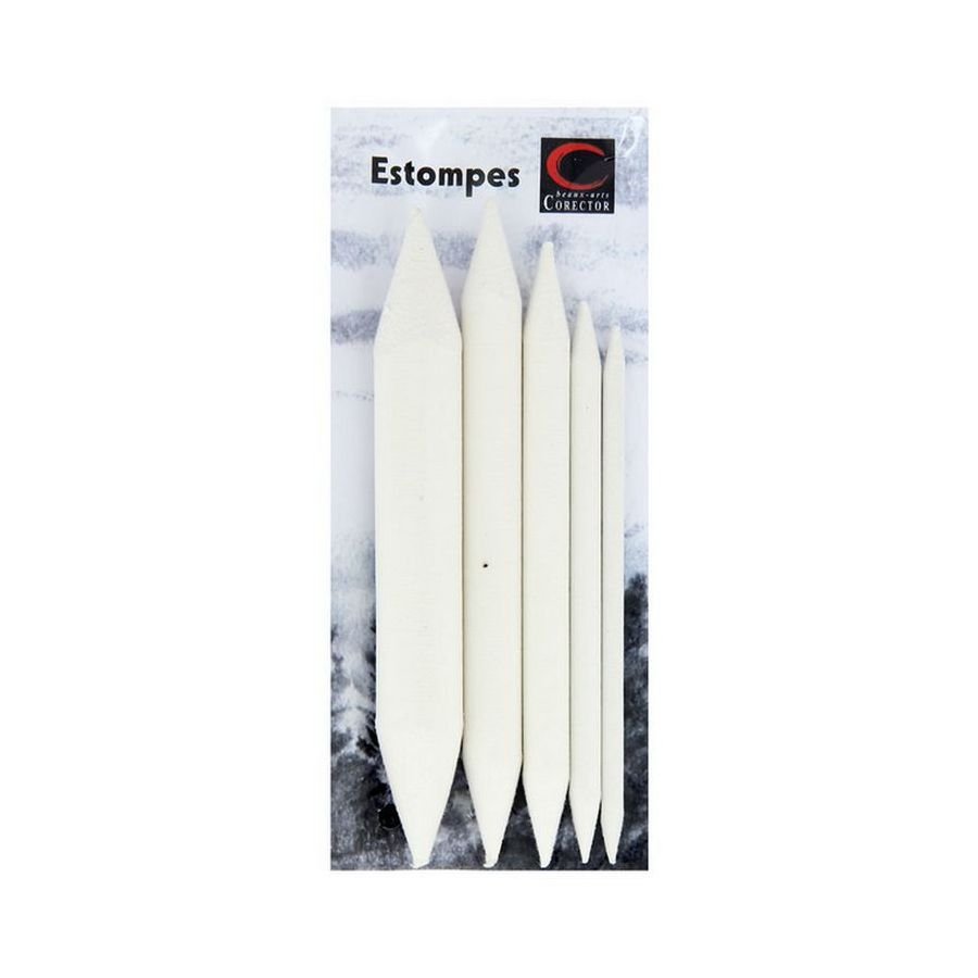 POCHETTE 5 ESTOMPES SOUPLES POCHETTE 5 ESTOMPES SOUPLES