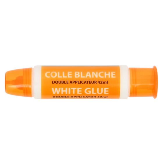 COLLE BLANCHE DOUBLE APPLICATEUR 42ML IM#1074
