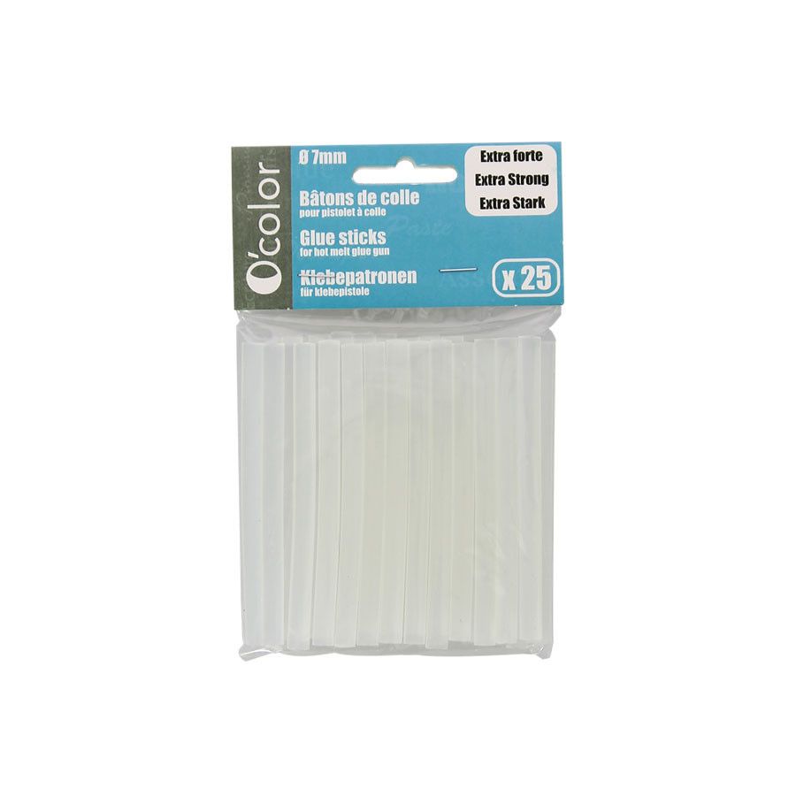 25 BATONS COLLE EXTRA-FORTE 7 MM