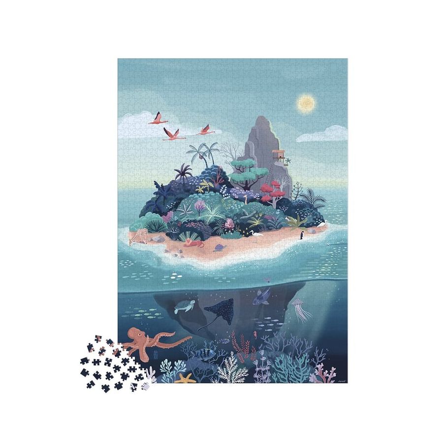 PUZZLE L'ILE MYSTERIEUSE - 2000 PIECES IM#10779