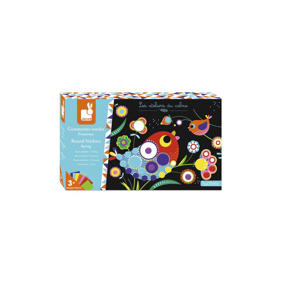 GOMMETTES RONDES PRINTEMPS IM#10809
