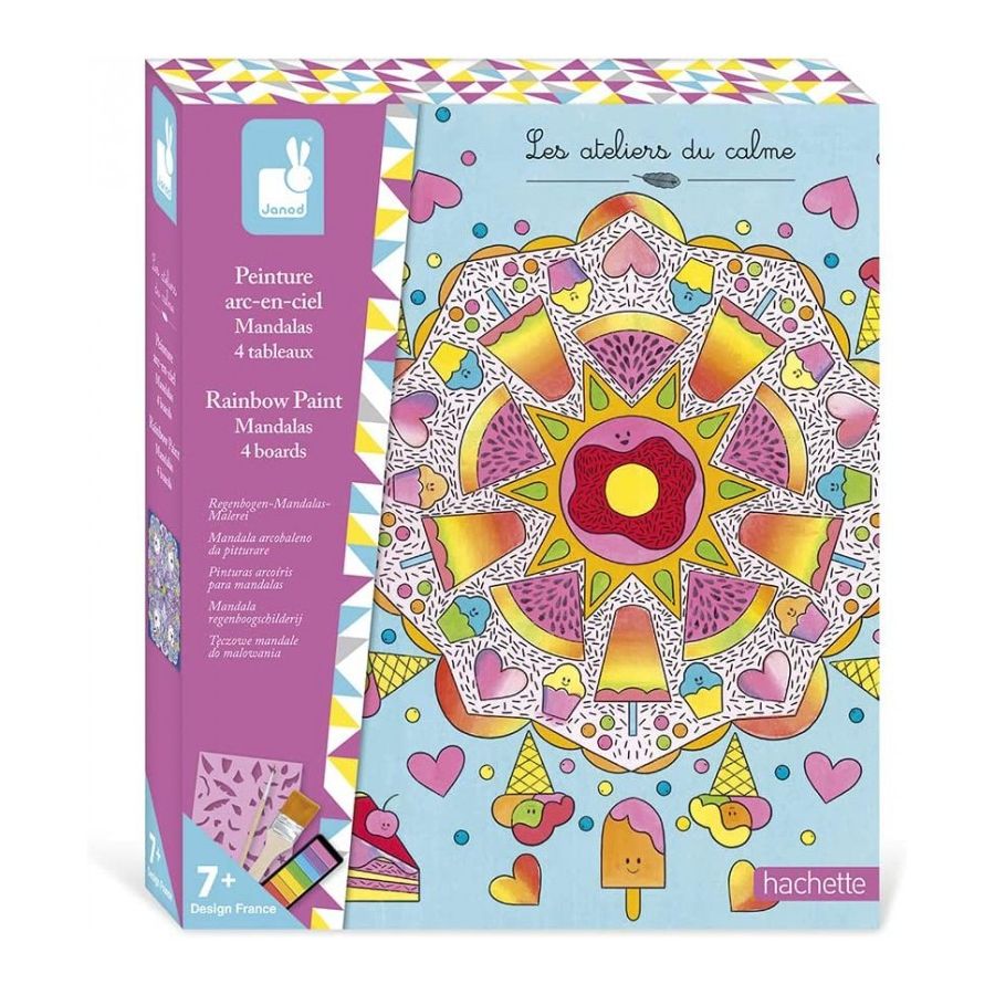 PEINTURE ARC-EN-CIEL MANDALAS IM#10825 PEINTURE ARC-EN-CIEL MANDALAS IM#10825