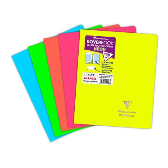 Clairefontaine 97344C - Bloc de 10 Feuilles de Papier Couleur