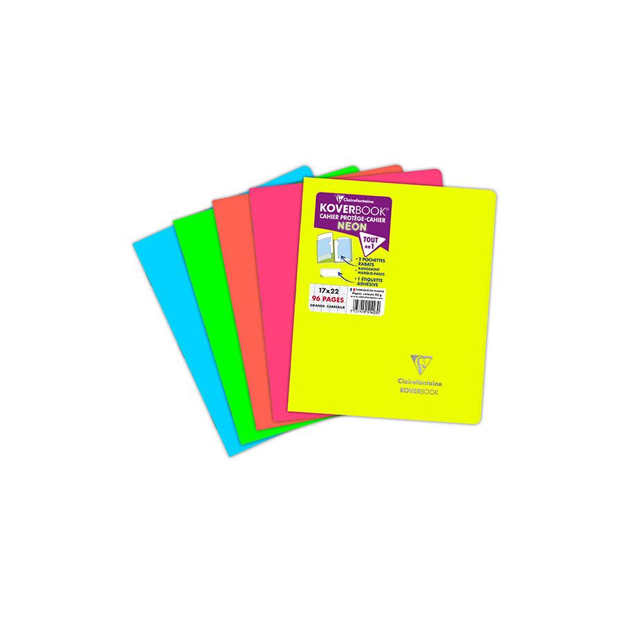 Koverbook néon Clairfontaine Color'i