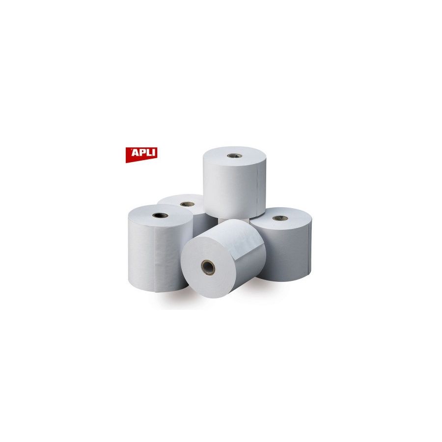 LOT DE 10 ROULEAUX PAPIER THERMQUE 48G 57X40X12