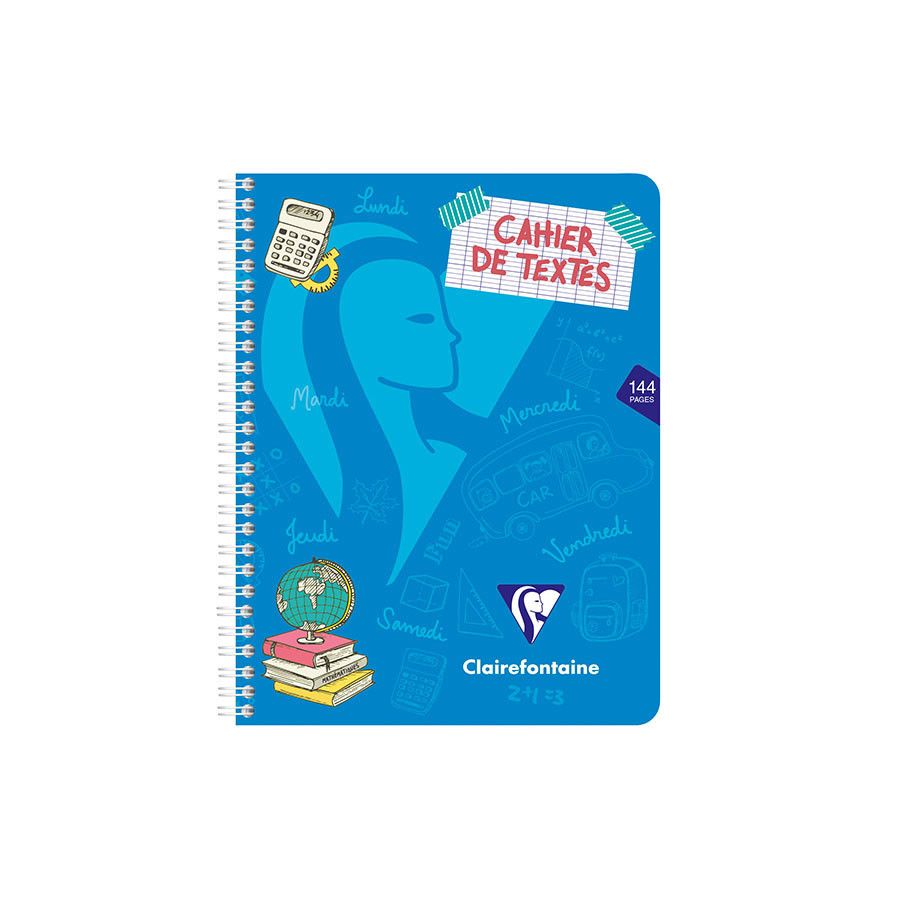 Cahier de texte CLairefontaine Color'i