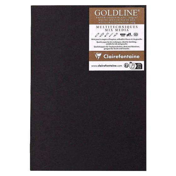 Carnet de dessin goldline Clairefontaine Color'i