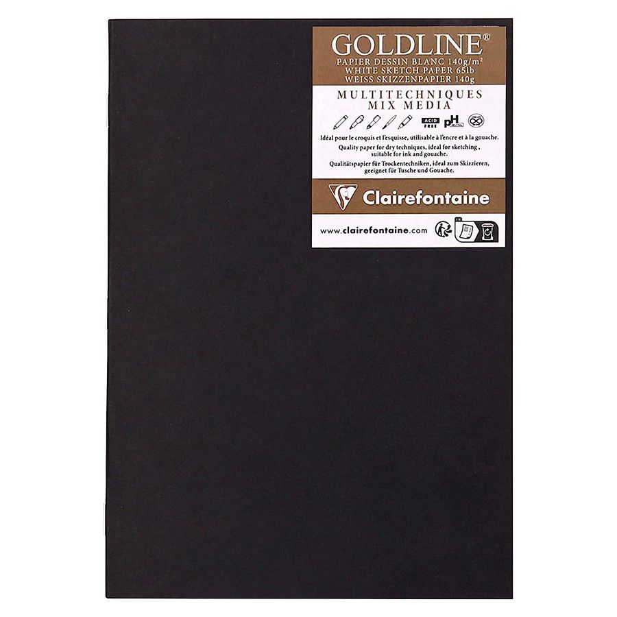 Carnet de dessin goldline Clairefontaine Color'i