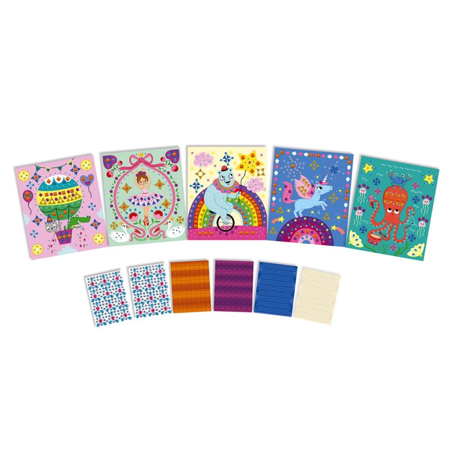Strass et stickers Janod Color'i