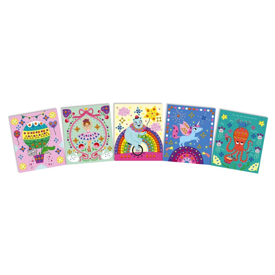 Strass et stickers Janod Color'i
