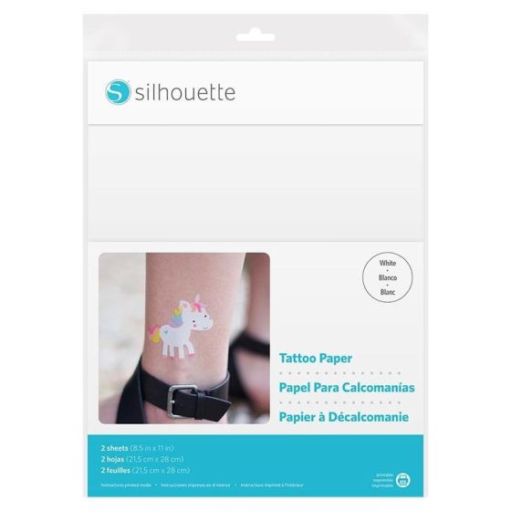 Papier pour tatouages Silhouette Color'i