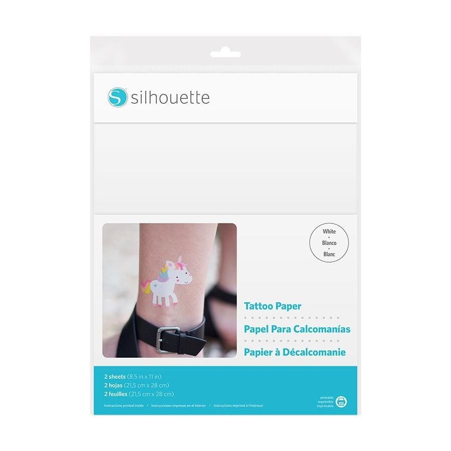 Papier pour tatouages Silhouette Color'i