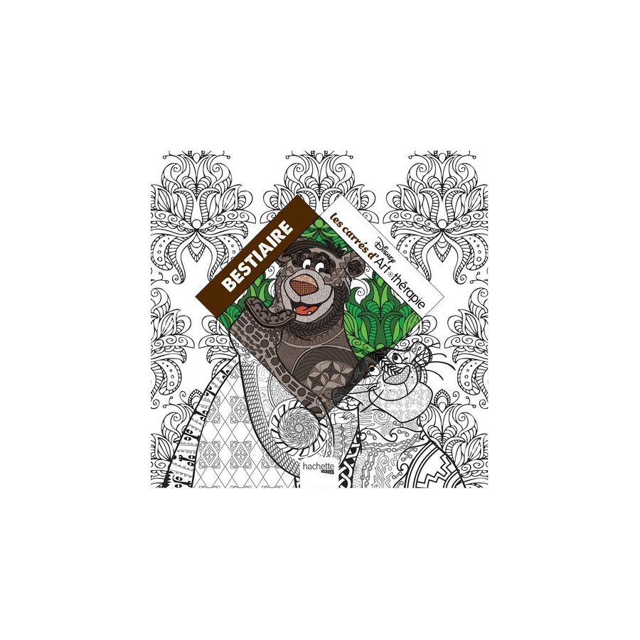 Carrés d'art thérapique Hachette Color'i