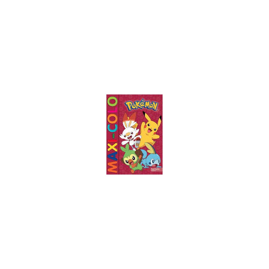 Maxi-colo Pokemon Hachette Color'i