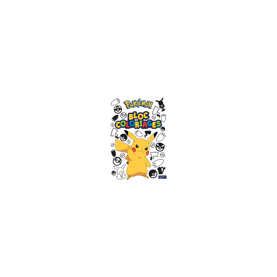 Pokemon bloc de coloriages Hachette Color'i