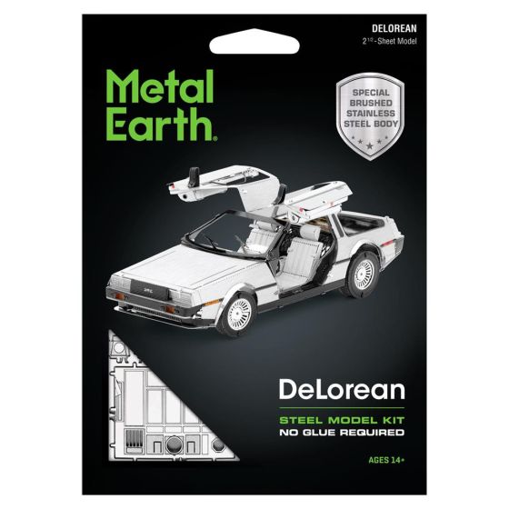 Deloréan retour vers le futur Metal earth Color'i