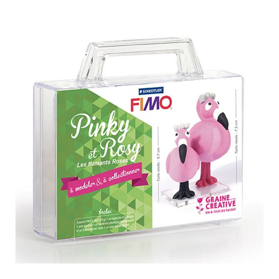 KIT FIGURINE FIMO PINKY & ROSY KIT FIGURINE FIMO PINKY & ROSY