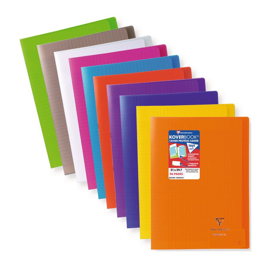 CAHIER KOVERBOOK TRANSPARENT 96 PAGES 21 X 29,7 CM IM#11429 CAHIER KOVERBOOK TRANSPARENT 96 PAGES 21 X 29,7 CM IM#11429