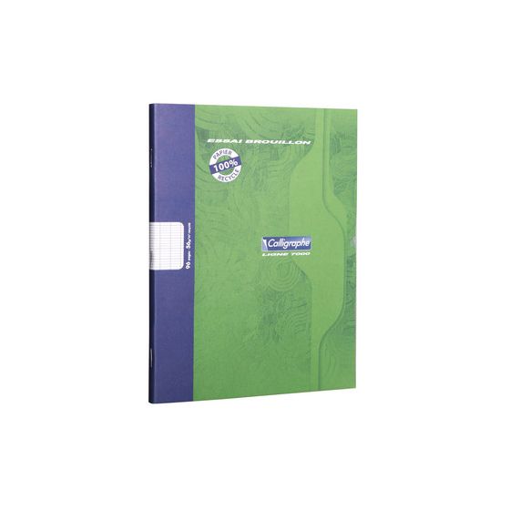 CAHIER BROUILLON 17 X 22 CM 96 PAGES 56G