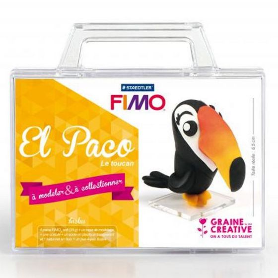 KIT FIGURINE FIMO TOUCAN       