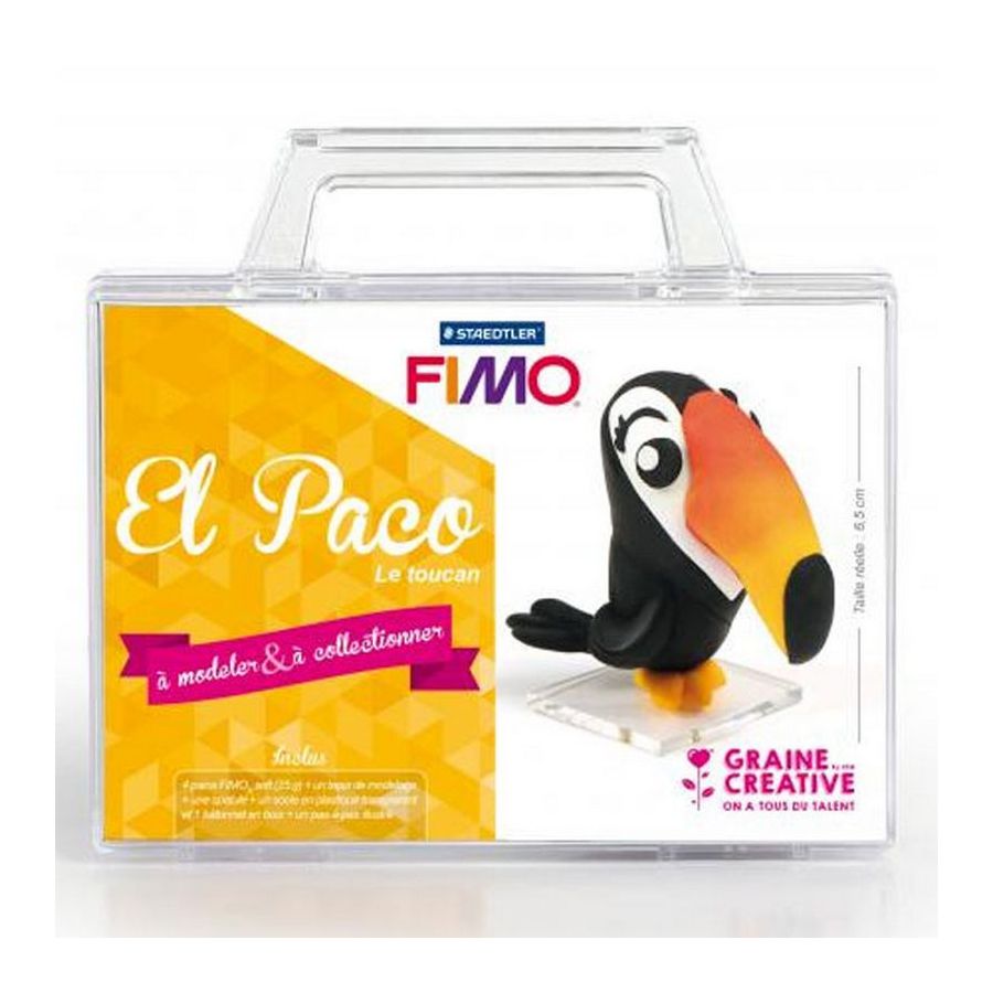 KIT FIGURINE FIMO TOUCAN KIT FIGURINE FIMO TOUCAN