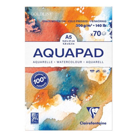 Carnet aquarelle 100% coton Watercolor Book Hahnemühle 250g/m²