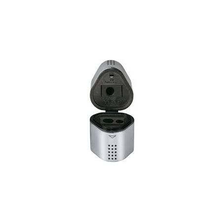 TAILLE-CRAYON GRIP 2001 TRIO ARGENT IM#1182
