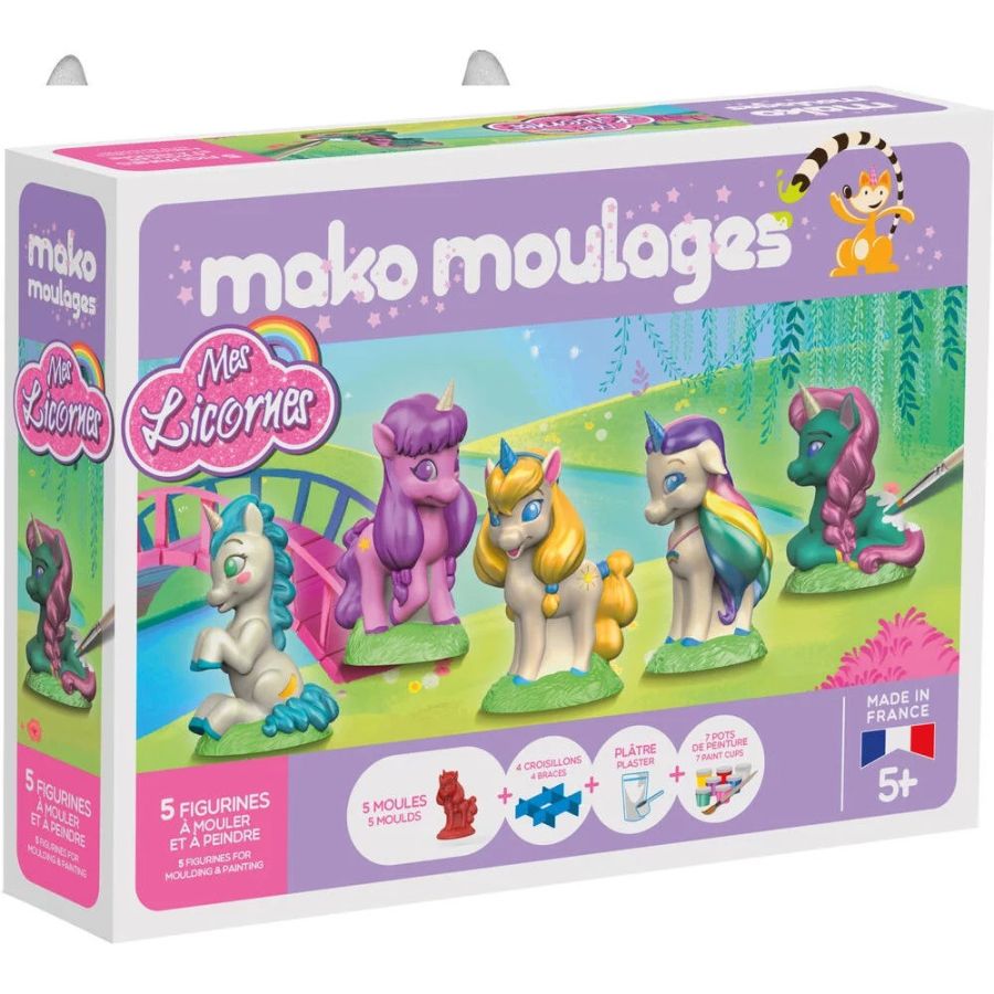 Mako moulages licorne Color'i