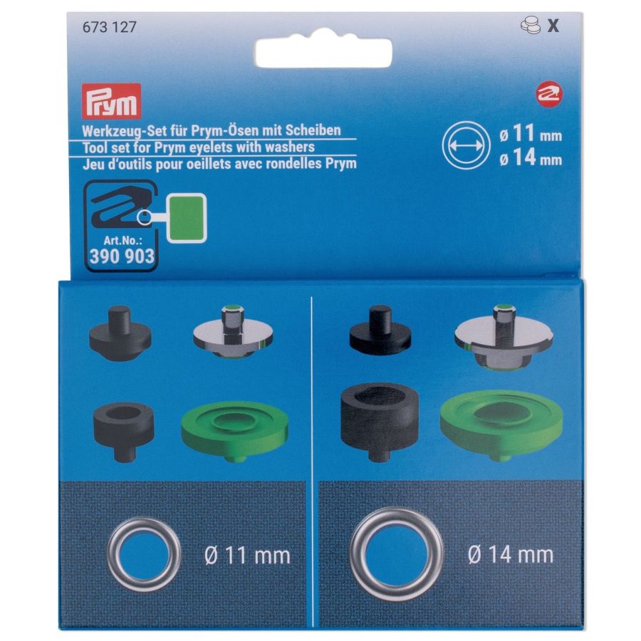 Jeu d'outils oeillets Prym Color'i