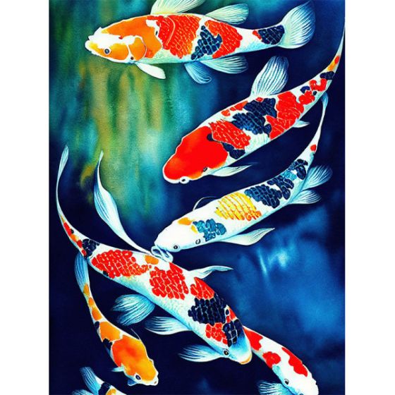 Carpes Diamond painting Ctop Color'i