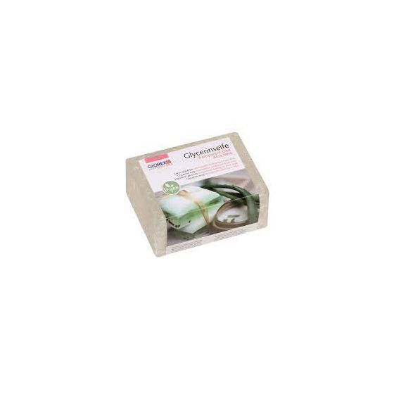 SAVON DE GLYCERINE ALOE VERA 500G TRANSPARENT IM#1249