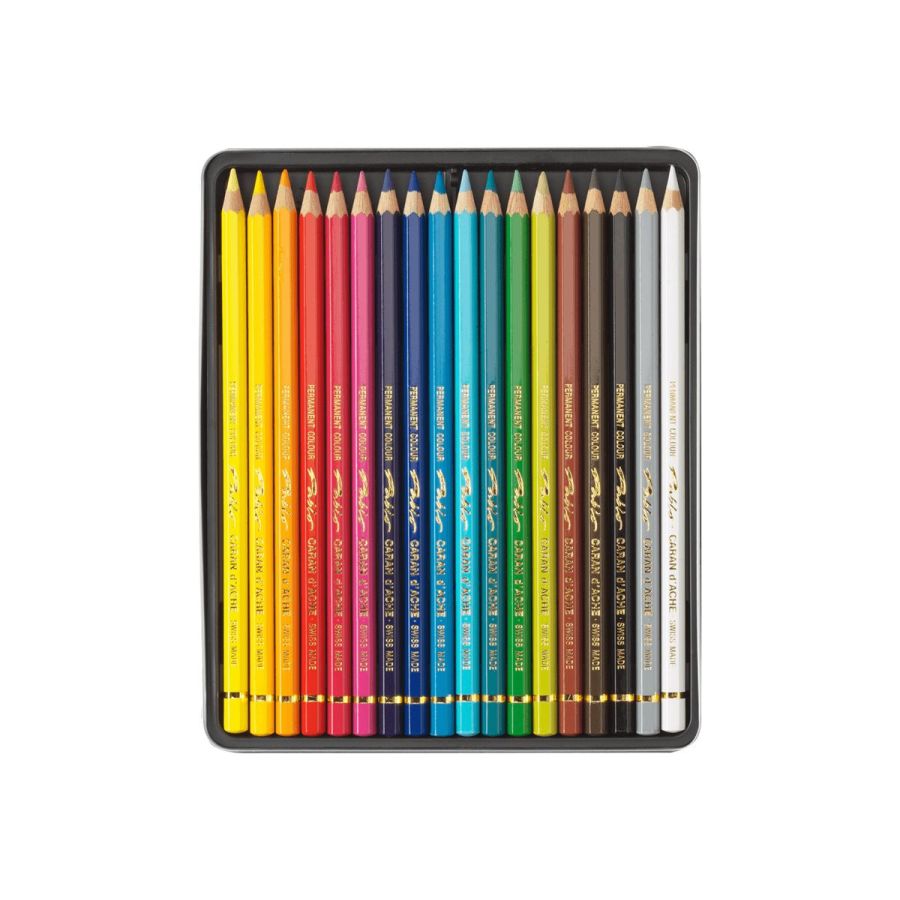 BOITE METAL DE CRAYONS DE COULEURS ARTISTES PABLO®