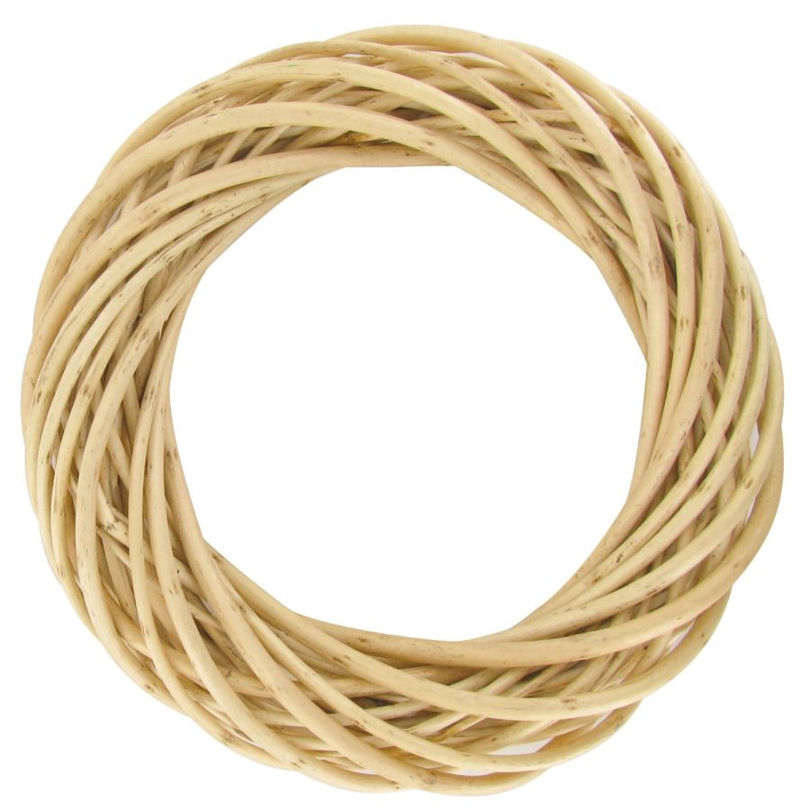 Couronne osier naturel Ctop Color'i