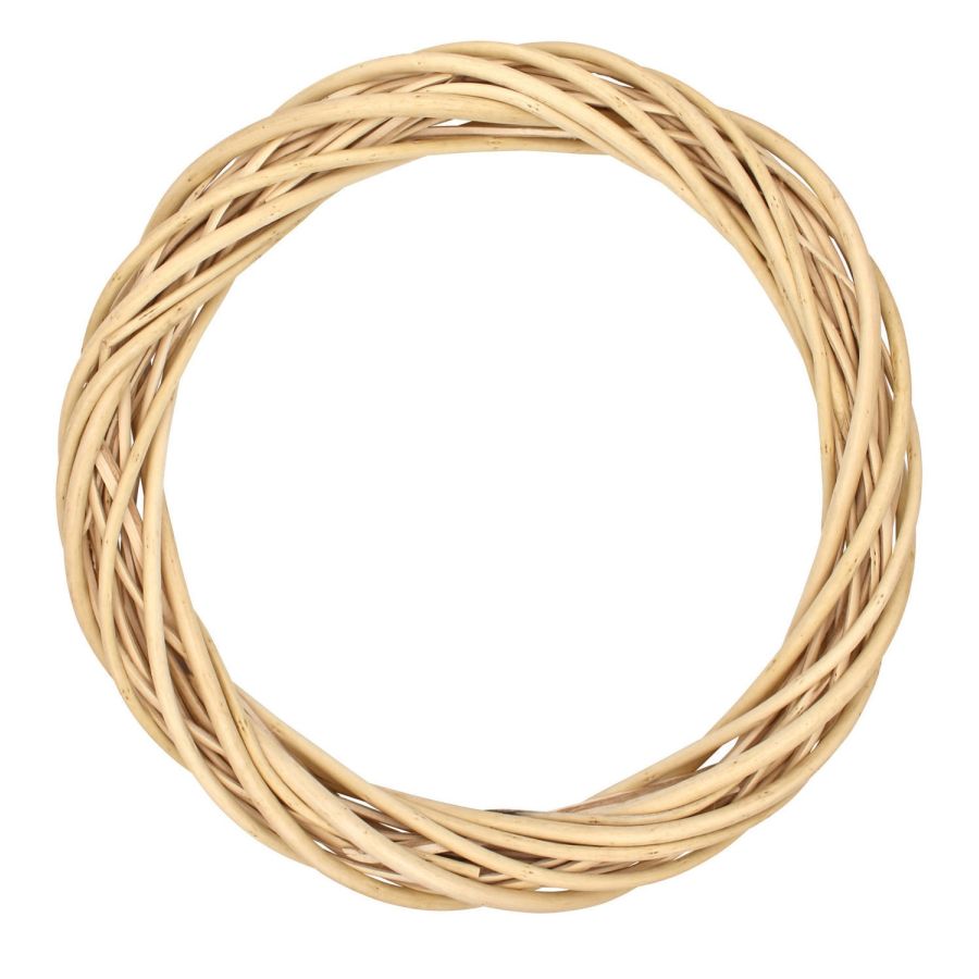 Couronne osier naturel Ctop Color'i