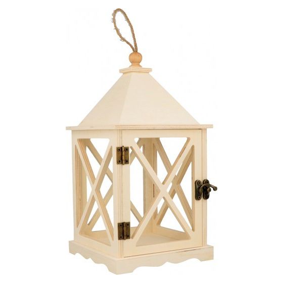 Lanterne en bois Artemio Color'i