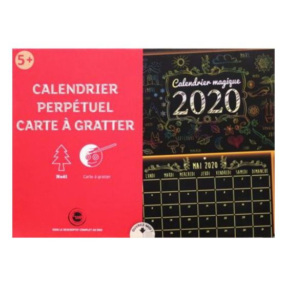 Calendrier perpetuel Ctop Color'i