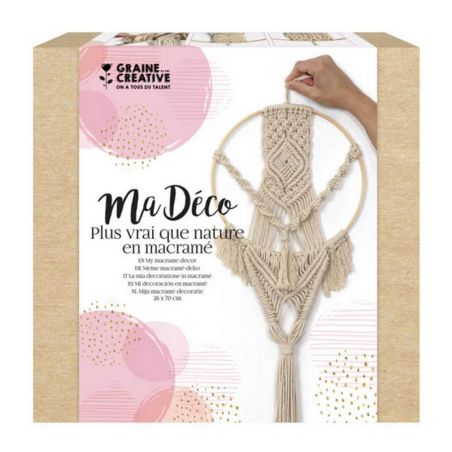 KIT MACRAME SUSPENSION CERCLE  