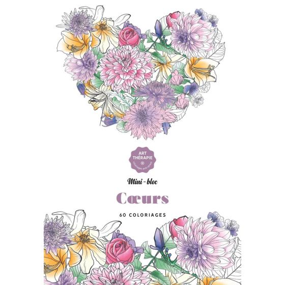 Minis blocs d'art thérapie Hachette Color'i
