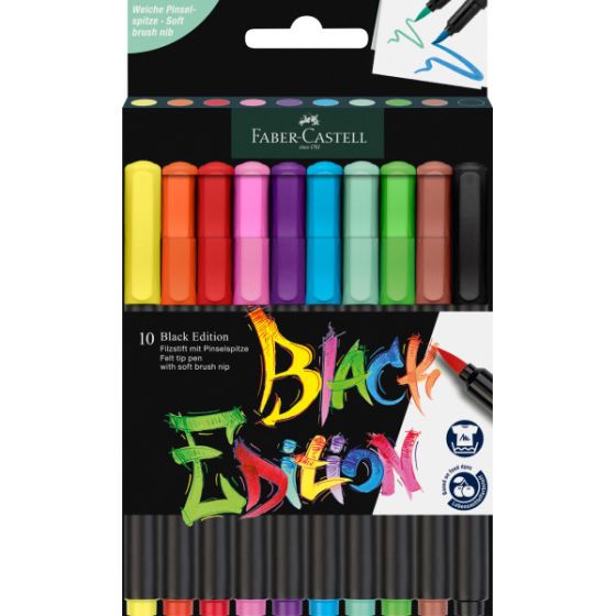 Feutres black édition Faber-castell Color'i