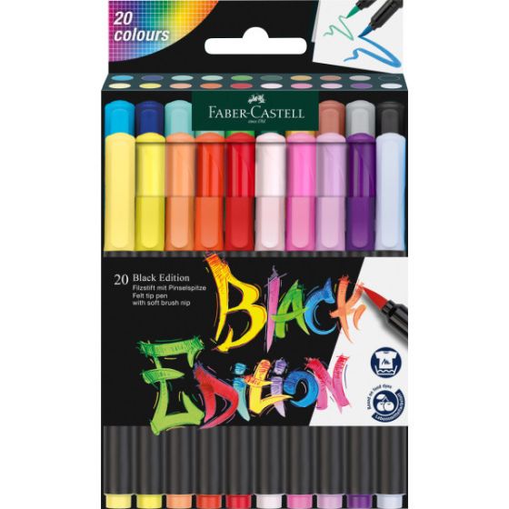 Feutres black édition Faber-castell Color'i