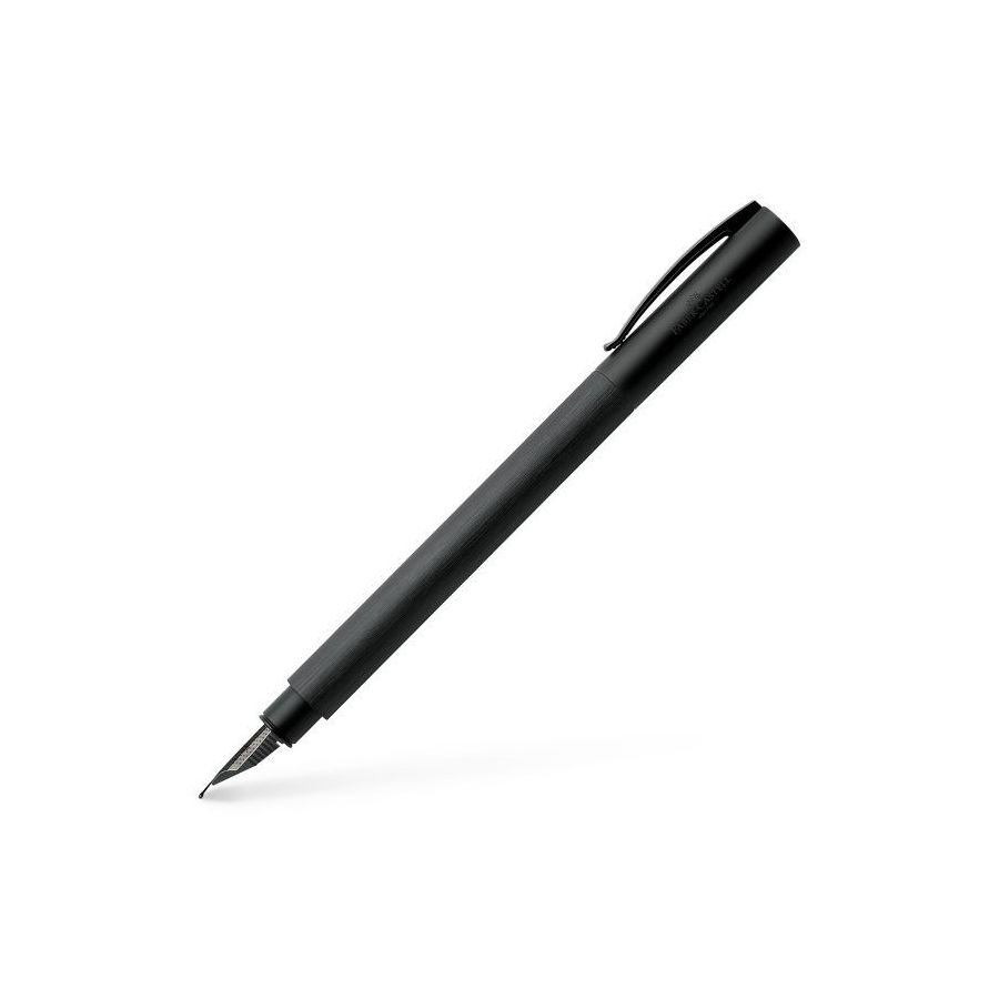 Stylo bille all black M Faber-castell Color'i