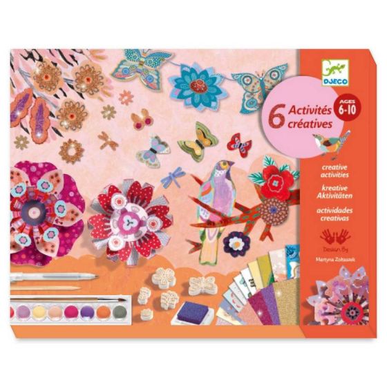 COFFRET MULTIACTIVITE - LE JARDIN DES FLEURS   