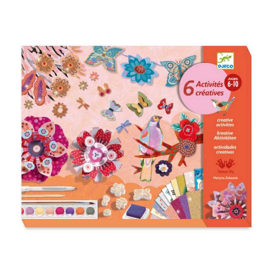 COFFRET MULTIACTIVITE - LE JARDIN DES FLEURS COFFRET MULTIACTIVITE - LE JARDIN DES FLEURS