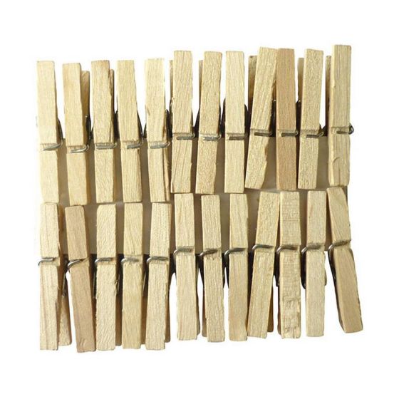 LOT 24 PINCES A LINGE NATURE 30MM IM#1386