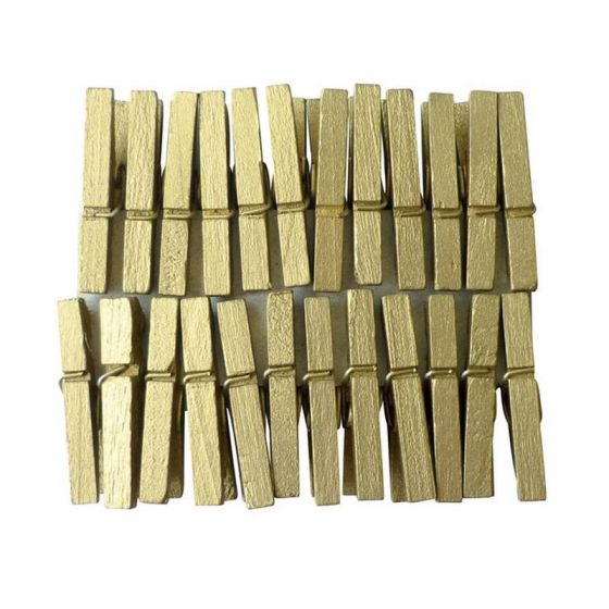 LOT 24 PINCES A LINGE DOREES 30MM IM#1387