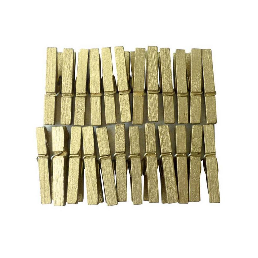 LOT 24 PINCES A LINGE DOREES 30MM IM#1387
