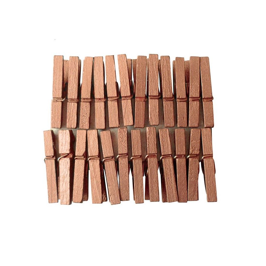 LOT 24 PINCES A LINGE CUIVRE 30MM IM#1391